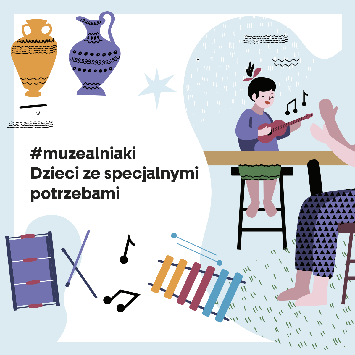 #muzealniaki. Szkolenie dla kadr instytucji kultury. Dzieci ze specjalnymi potrzebami.