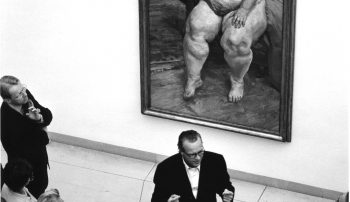 Tadeusz Różewicz i Lucian Freud
