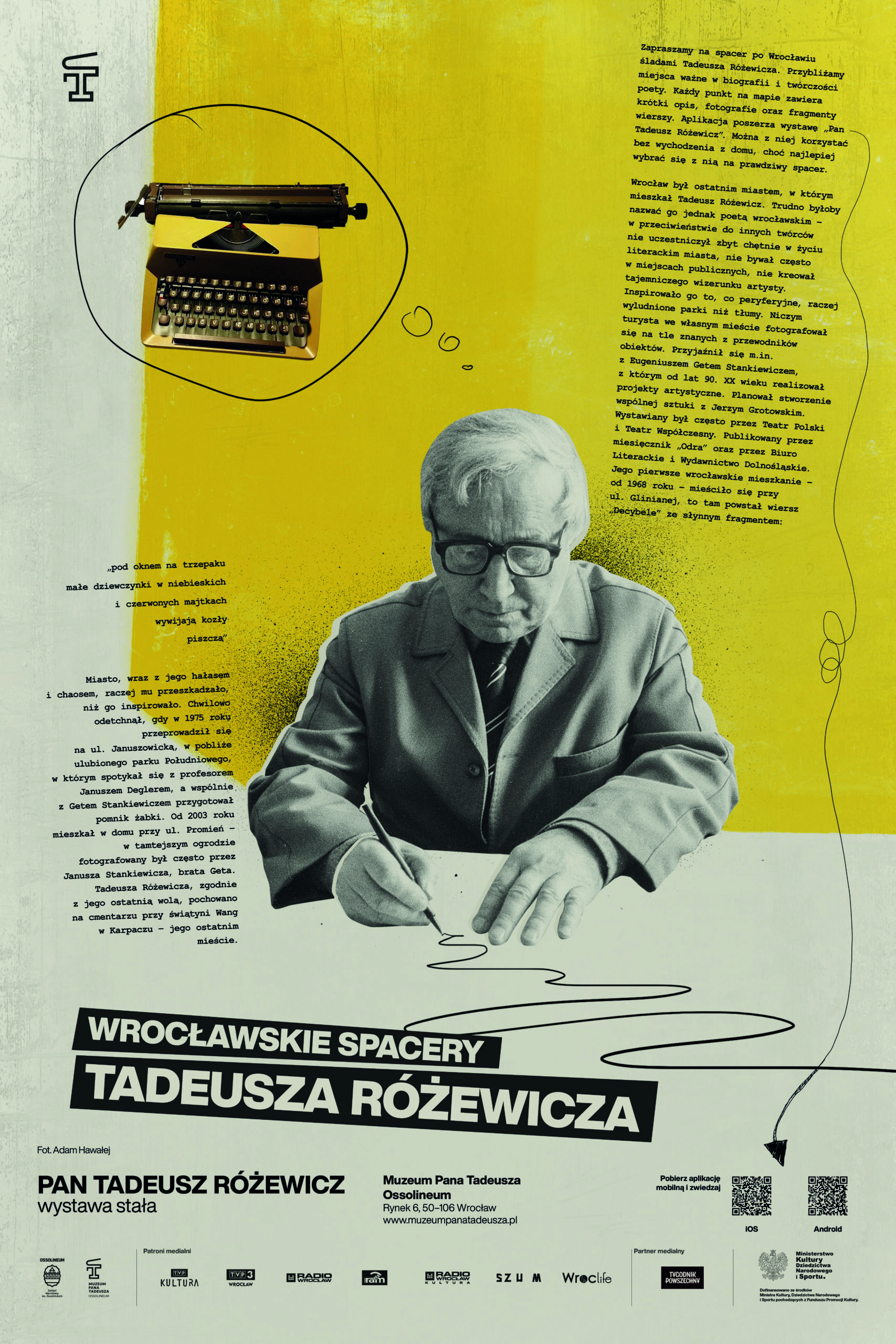 Wrocławskie spacery Tadeusza Różewicza Wrocławskie spacery Tadeusza Różewicza
