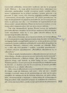 Andre Malraux, „Głowa z obsydianu”, Państwowy Instytut Wydawniczy,  Warszawa 1978