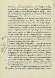 Andre Malraux, „Głowa z obsydianu”, Państwowy Instytut Wydawniczy,  Warszawa 1978