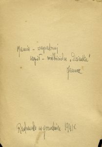 Kazimiera Iłłakiewiczówna, „Ścieżka obok drogi”, Księgarnia A. Krawczyńskich, Warszawa-Lwów 1939
