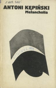 Antoni Kępiński, „Melencholia”, Państwowy Zakład Wydawnictw Lekarskich, Warszawa 1979