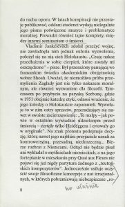 Vladimir Jankelevitch, „To, co nieuchronne”, Państwowy Instytut Wydawniczy,  Warszawa 2005