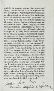 Vladimir Jankelevitch, „To, co nieuchronne”, Państwowy Instytut Wydawniczy,  Warszawa 2005