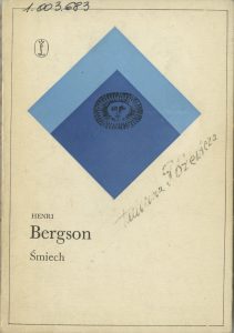 Henri Bergson, „Śmiech”,  Wydawnictwo Literackie, Kraków 1977