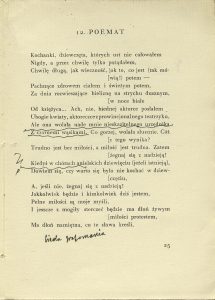 Stefan Napierski, „List do przyjaciela”,  Hoesick, Warszawa 1928