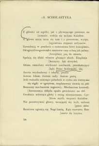 Stefan Napierski, „List do przyjaciela”,  Hoesick, Warszawa 1928