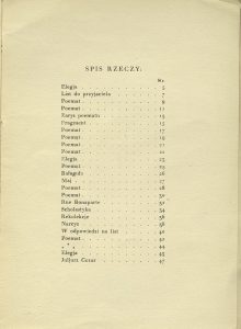Stefan Napierski, „List do przyjaciela”,  Hoesick, Warszawa 1928