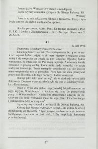 Roman Ingarden, Stanisław Ignacy Witkiewicz, „Korespondencja filozoficzna”,  IFiS PAN, Warszawa 2002