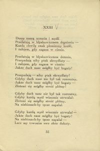 Antoni Lange, „Gdziekolwiek jesteś... Rozmyślania. Wiersze różne”, Wydawnictwo J. Mortkowicza, Warszawa 1931
