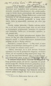 Ivo Frenzel, „Nietzsche”, Wydawnictwo Dolnośląskie, Wrocław 1994