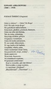 Leszek Lachowiecki, „Od Talesa do Sartra: wiersze filozofów”, Sternik, Warszawa 1996