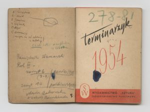 Dziennik Tadeusza Różewicza z 1954 roku