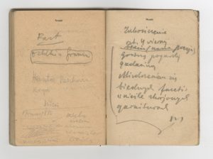 Dziennik Tadeusza Różewicza z 1954 roku