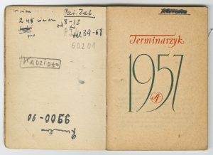 Dziennik Tadeusza Różewicza z 1957 roku
