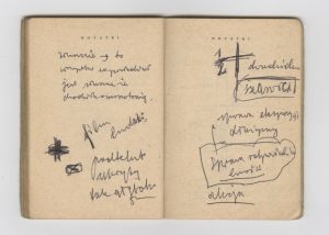 Dziennik Tadeusza Różewicza z 1958 roku