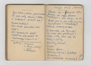 Dziennik Tadeusza Różewicza z 1958 roku