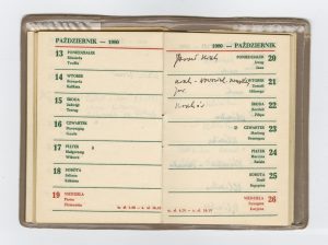 Dziennik Tadeusza Różewicza z 1980 roku