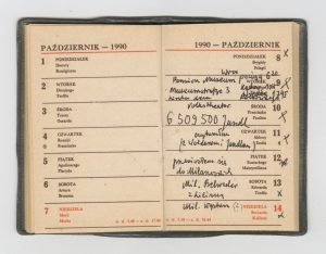Dziennik Tadeusza Różewicza z 1990 roku