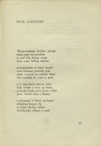 Józef Czechowicz, „Nuta człowiecza”, Hoesick, Warszawa 1939