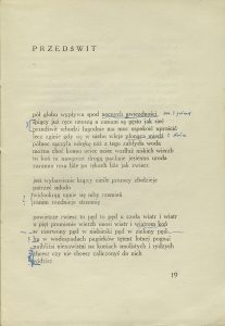 Józef Czechowicz, „Nuta człowiecza”, Hoesick, Warszawa 1939