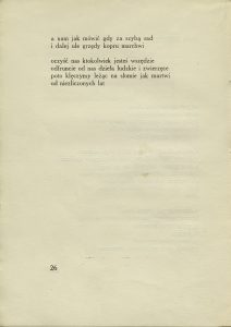 Józef Czechowicz, „Nuta człowiecza”, Hoesick, Warszawa 1939