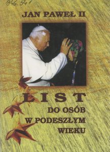 Jan Paweł II, „List do osób w podeszłym wieku”, Pallottinum 1999