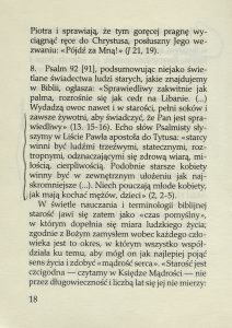 Jan Paweł II, „List do osób w podeszłym wieku”, Pallottinum 1999