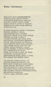 Adam Czerniawski, „Jesień”, Wydawnictwo Literackie, Kraków 1989