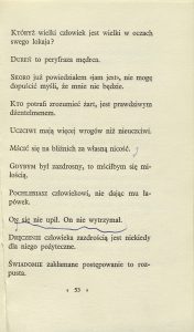 Fiodor Dostojewski, „Aforyzmy”, Państwowy Instytut Wydawniczy,  Warszawa 1976
