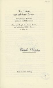 „Der Traum vom schönen Leben”, Hanser, Wiedeń 1982