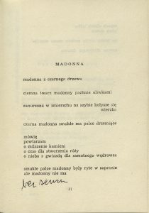 Stanisław Horak, „Jesień zaczyna się w nocy”, Wydawnictwo Literackie, Kraków 1961
