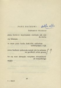 Stanisław Horak, „Jesień zaczyna się w nocy”, Wydawnictwo Literackie, Kraków 1961