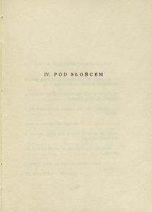 Stanisław Horak, „Jesień zaczyna się w nocy”, Wydawnictwo Literackie, Kraków 1961