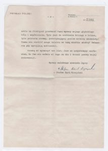 List Prymasa Stefana Wyszyńskiego do Tadeusza Różewicza w sprawie sztuki Białe małżeństwo, 1 czerwca 1974