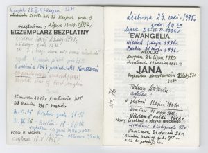 „Woda Życia. Ewangelia według Jana”, egzemplarz z notatkami Tadeusza Różewicz, zbiory Ossolineum