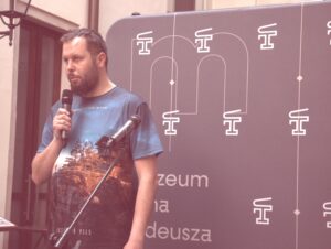 Wernisaż wystawy „Romantyczna włóczęga po Sudetach – prace Bogusza Zygmunta Stęczyńskiego ze zbiorów Ossolineum”, fot. Błażej Wiśniowski