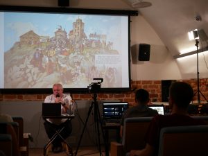 Opowieść o współczesnym Głównym Szlaku Sudeckim, wykład W. Brygiera [25.06.2022], fot. N. Mindowicz