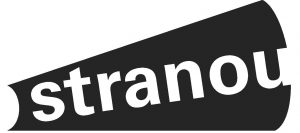 stranou logo bw