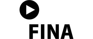 FINA_logo czarne_biale tlo_transparent