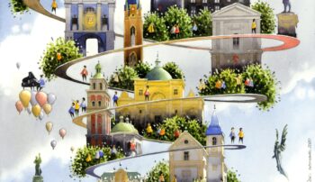 Zwiedzanie wystawy „12 miast” z artystą Tytusem Brzozowskim